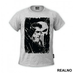 Black Portrait - Punisher - Majica
