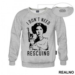 I Don't Need Rescuing - Princess Leia - Star Wars - Duks I Don't Need Rescuing - Princess Leia - Star Wars - Duks