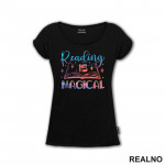 Reading Is Magical - Colors - Books - Čitanje - Knjige - Majica