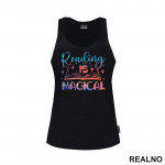 Reading Is Magical - Colors - Books - Čitanje - Knjige - Majica