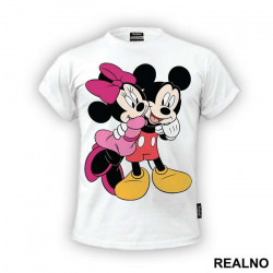 Zagrljaj - Miki i Mini - Crtani Filmovi - Majica