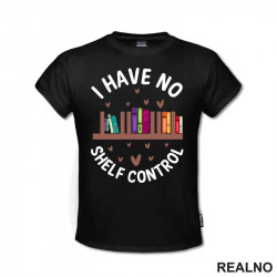 I Have No Shelf Control - Flying Hearts - Books - Čitanje - Knjige - Majica