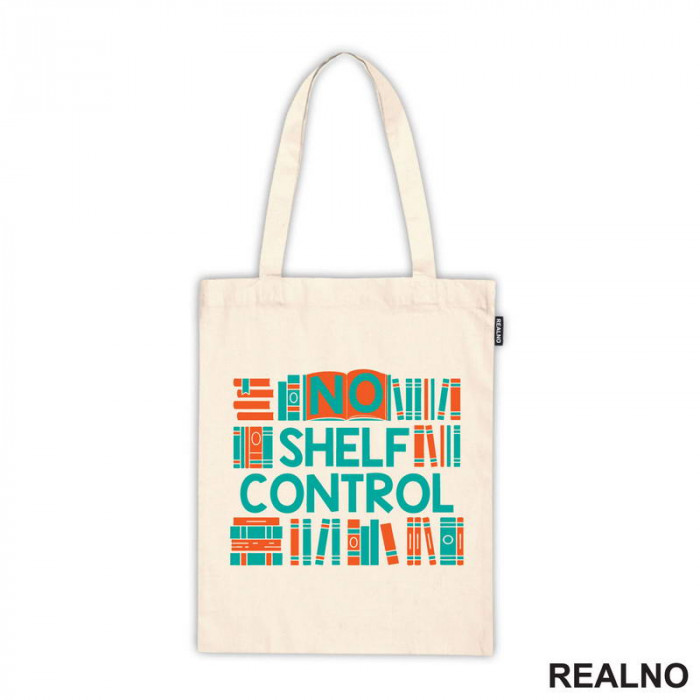 No Shelf Control - Orange And Teal - Books - Čitanje - Knjige - Ceger