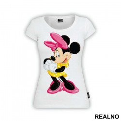 Mini u žutoj haljini - Crtani Filmovi - Majica