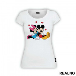 Malena srca - Miki i Mini - Crtani Filmovi - Majica