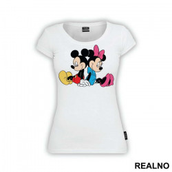 Mini i Miki se drže za ruke - Crtani Filmovi - Majica