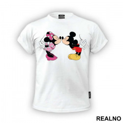 Poljupci - Miki i Mini - Crtani Filmovi - Majica