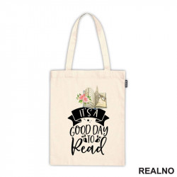 It's A Good Day To Read - Flower - Books - Čitanje - Knjige - Ceger