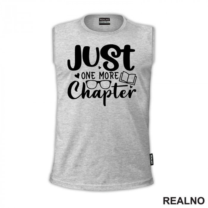 Just One More Chapter - Hearts And Glasses - Books - Čitanje - Knjige - Majica