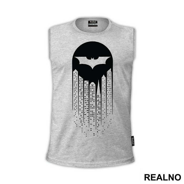 City And Logo - Batman - Majica