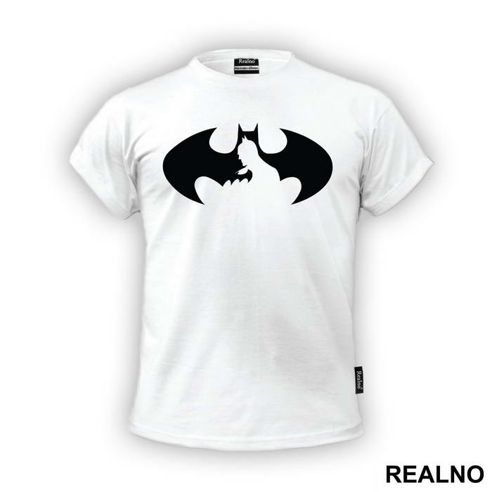 Logo And Figure - Batman - Majica
