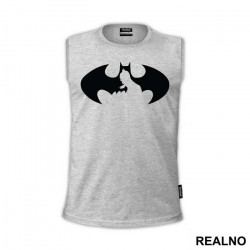 Logo And Figure - Batman - Majica