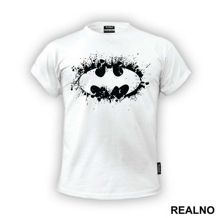 Splashing Logo - Batman - Majica