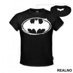 White Logo - Batman - Majica