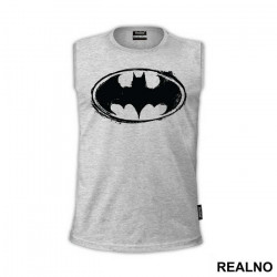 White Logo - Batman - Majica