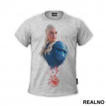 Daenerys And The Targaryen Sigil - Game Of Thrones - GOT - Majica
