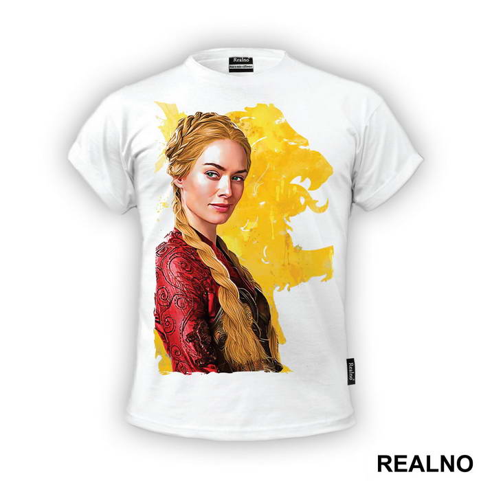 Cersei Lannister - Yellow Lion - Game Of Thrones - GOT - Majica