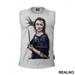 Fear Cuts Deeper Than Swords - Arya Stark - Game Of Thrones - GOT - Majica