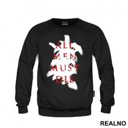 All Men Must Die - Black And Red - Game Of Thrones - GOT - Duks All Men Must Die - Black And Red - Game Of Thrones - GOT - Duks