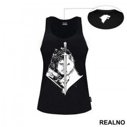 Jon Snow And Ghost Are One - White Dire Wolf - Game Of Thrones - GOT - Majica