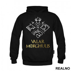Valar Morghulis - White And Gold - Game Of Thrones - GOT - Duks Valar Morghulis - White And Gold - Game Of Thrones - GOT - Duks