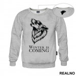 Winter Is Coming - White Dire Wolf - Game Of Thrones - GOT - Duks