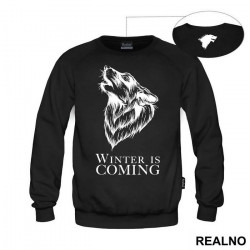 Winter Is Coming - White Dire Wolf - Game Of Thrones - GOT - Duks