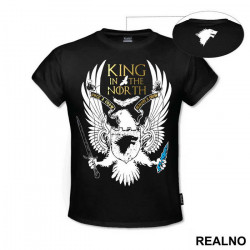 King In The North - Once A Crow, Always A Crow - Game Of Thrones - GOT - Majica