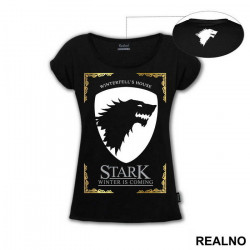 Winterfell's House - Stark - Winter Is Coming - Game Of Thrones - GOT - Majica