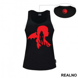Daenerys Targaryen - Red - Game Of Thrones - GOT - Majica
