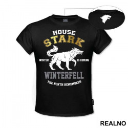 House Stark - Winterfell - The North Remembers - Game Of Thrones - GOT - Majica