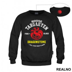 House Targaryen - I Will Take What Is Mine - White, Red And Yellow - Game Of Thrones - GOT - Duks