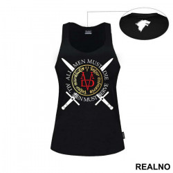 Valar Morghulis - All Men Must Die - Gold - Game Of Thrones - GOT - Majica