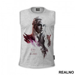 Daenerys Targaryen - Fire And Blood - Game Of Thrones - GOT - Majica