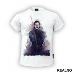 Jon Snow And Sword - Game Of Thrones - GOT - Majica