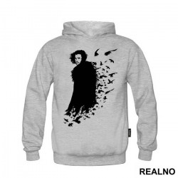 Jon Snow And Crows - Game Of Thrones - GOT - Duks