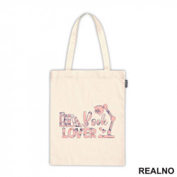 Book Lover - Pink Floral Pattern - Books - Čitanje - Knjige - Ceger