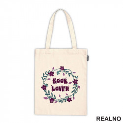 Book Lover - A Wreath Of Purple Flowers - Books - Čitanje - Knjige - Ceger