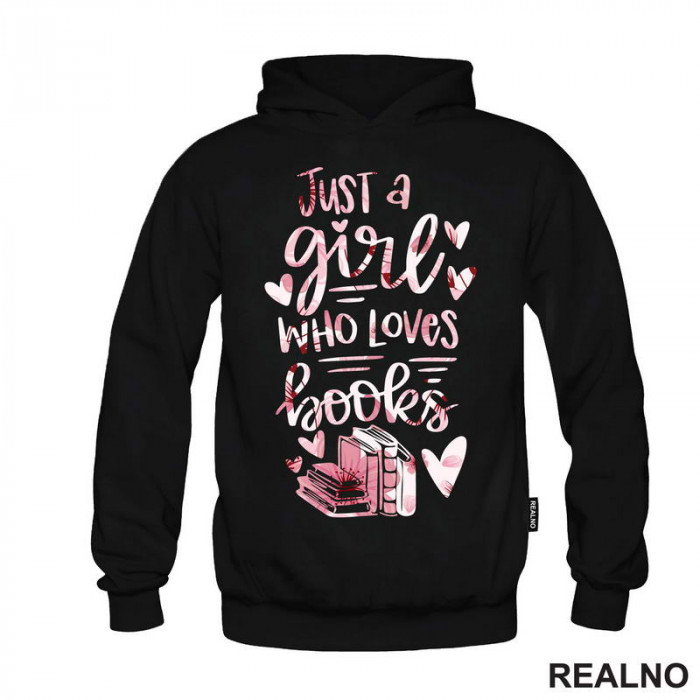 Just A Girl Who Loves Book - Pink - Colors - Books - Čitanje - Knjige - Duks Just A Girl Who Loves Book - Pink - Colors - Books - Čitanje - Knjige - Duks