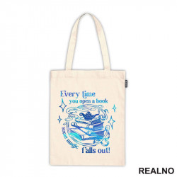 Every Time You Open A Book Some Magic Falls Out - Colors - Books - Čitanje - Knjige - Ceger
