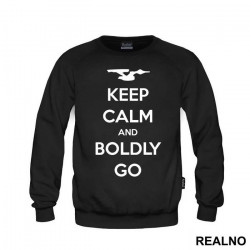 Keep Calm And Boldly Go - Star Trek - Duks Keep Calm And Boldly Go - Star Trek - Duks