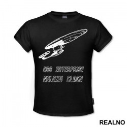 USS Enterprise - Galaxy Class - Star Trek - Majica USS Enterprise - Galaxy Class - Star Trek - Majica