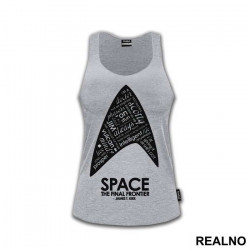 Space - The Final Frontier - James T. Kirk - Star Trek - Majica Space - The Final Frontier - James T. Kirk - Star Trek - Majica