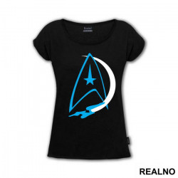 OUTLET - Crna ženska majica veličine S - Star Trek OUTLET - Crna ženska majica veličine S - Star Trek