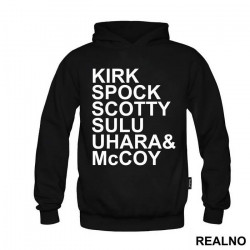 Kirk, Spock, Scotty, Sulu, Uhara & McCoy - Star Trek - Duks Kirk, Spock, Scotty, Sulu, Uhara & McCoy - Star Trek - Duks