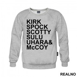 Kirk, Spock, Scotty, Sulu, Uhara & McCoy - Star Trek - Duks Kirk, Spock, Scotty, Sulu, Uhara & McCoy - Star Trek - Duks