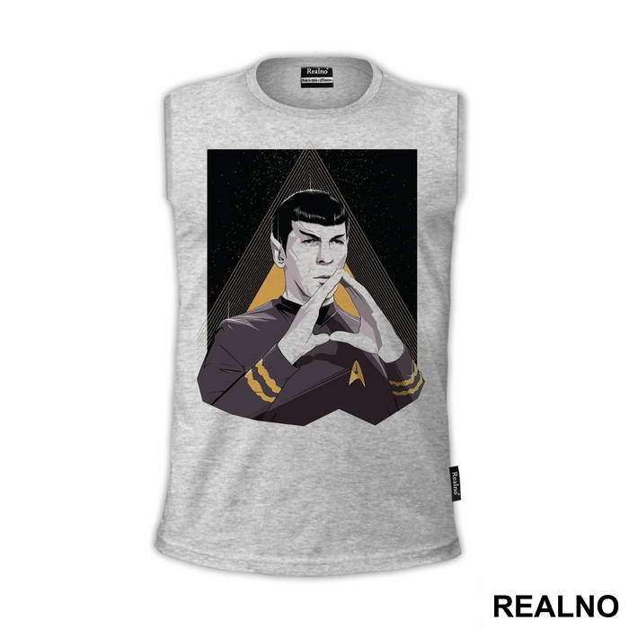 Spock - Orange - Star Trek - Majica