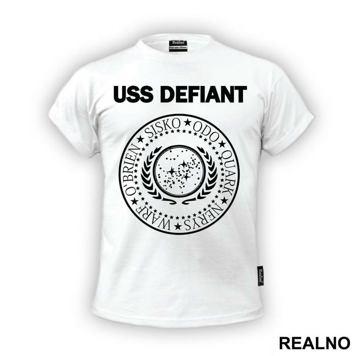 USS Defiant - Ramones - Star Trek - Majica