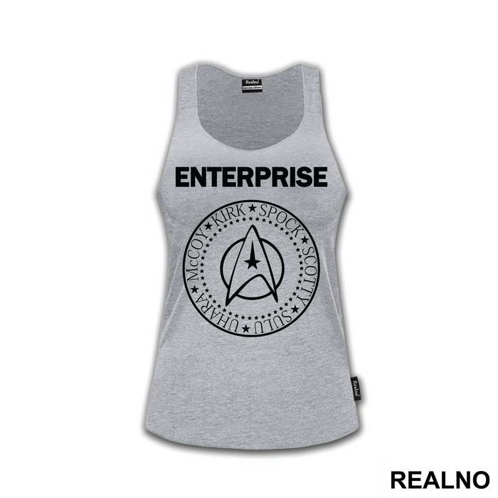Enterprise - Ramones - Star Trek - Majica