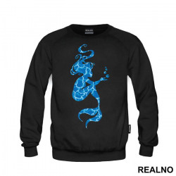 Mermaid Silhouette Bubbles - Sirene - Duks